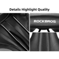 Rockbros Bicycle Saddle PU Shockproof 172mm Widened Tail Removable Clip Women Men MTB Seat Saddle Curved Button Bike Accessories